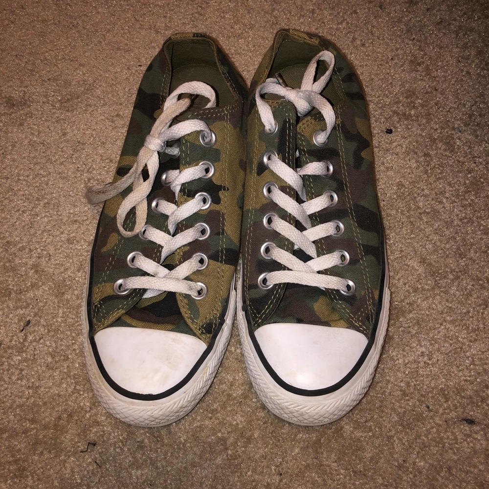 Camo Converse